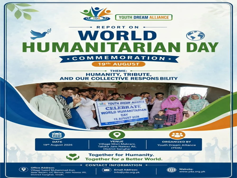 World Humanitarian Day 2026 — Together for Humanity, Together for a Better World